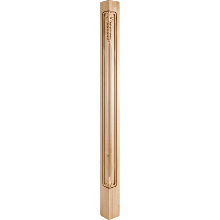 Hardware Resources 2-3/4" Wx2-3/4"Dx42"H Maple Grape Corner Post CP-2-42MP